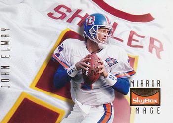John Elway / Heath Shuler Denver Broncos / Washington Redskins 1995 SkyBox Premium NFL #154